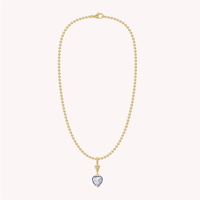 Multi Shape Lab Grown Diamond Solitaire Pendant Necklace