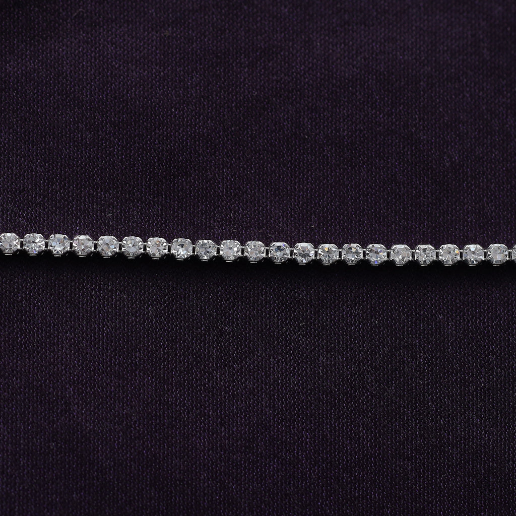 Tennis Bracelet For Women Round Cut Lab Grown Diamond Bracelet Gift For Her