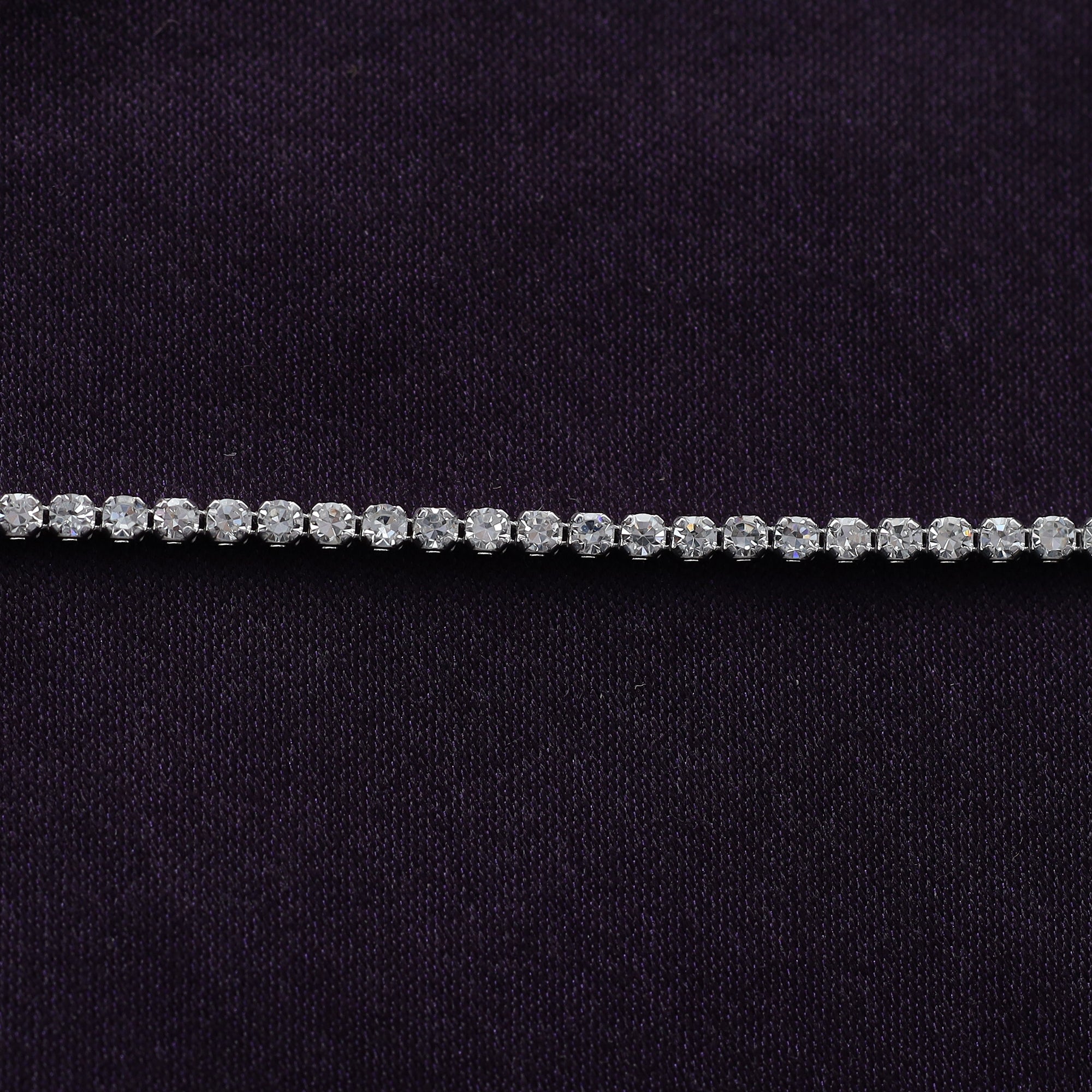 Tennis Bracelet For Women Round Cut Lab Grown Diamond Bracelet Gift For Her