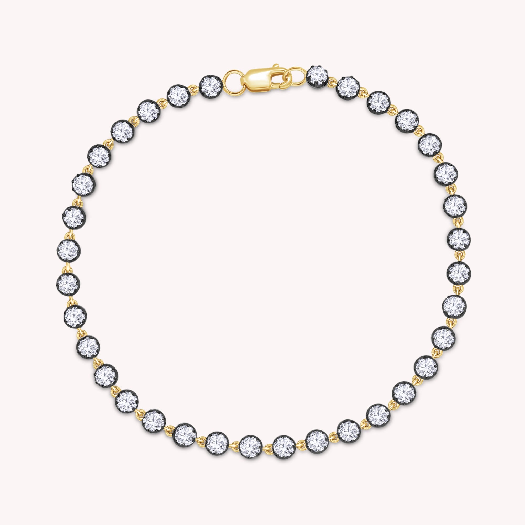 Tennis Bracelet for Women Lab Grown Diamond Georgian Bracelet