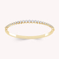 2.00 Carat Lab Grown Diamond Bangle Bracelet