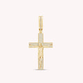 Lab Grown Diamond Crucifix Pendant