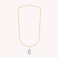 Multi Shape Lab Grown Diamond Solitaire Pendant Necklace