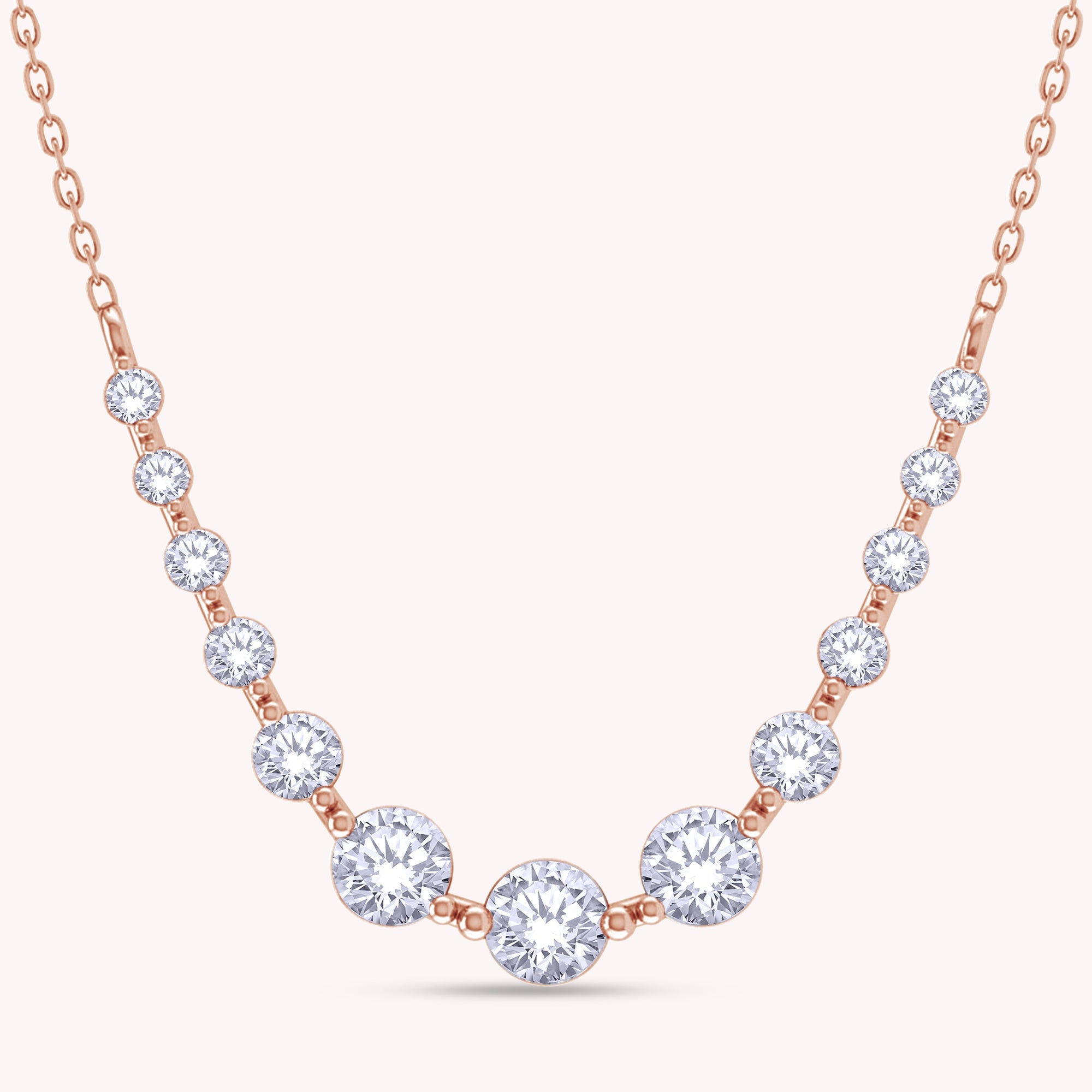 Multi Circle Starry Night Necklace