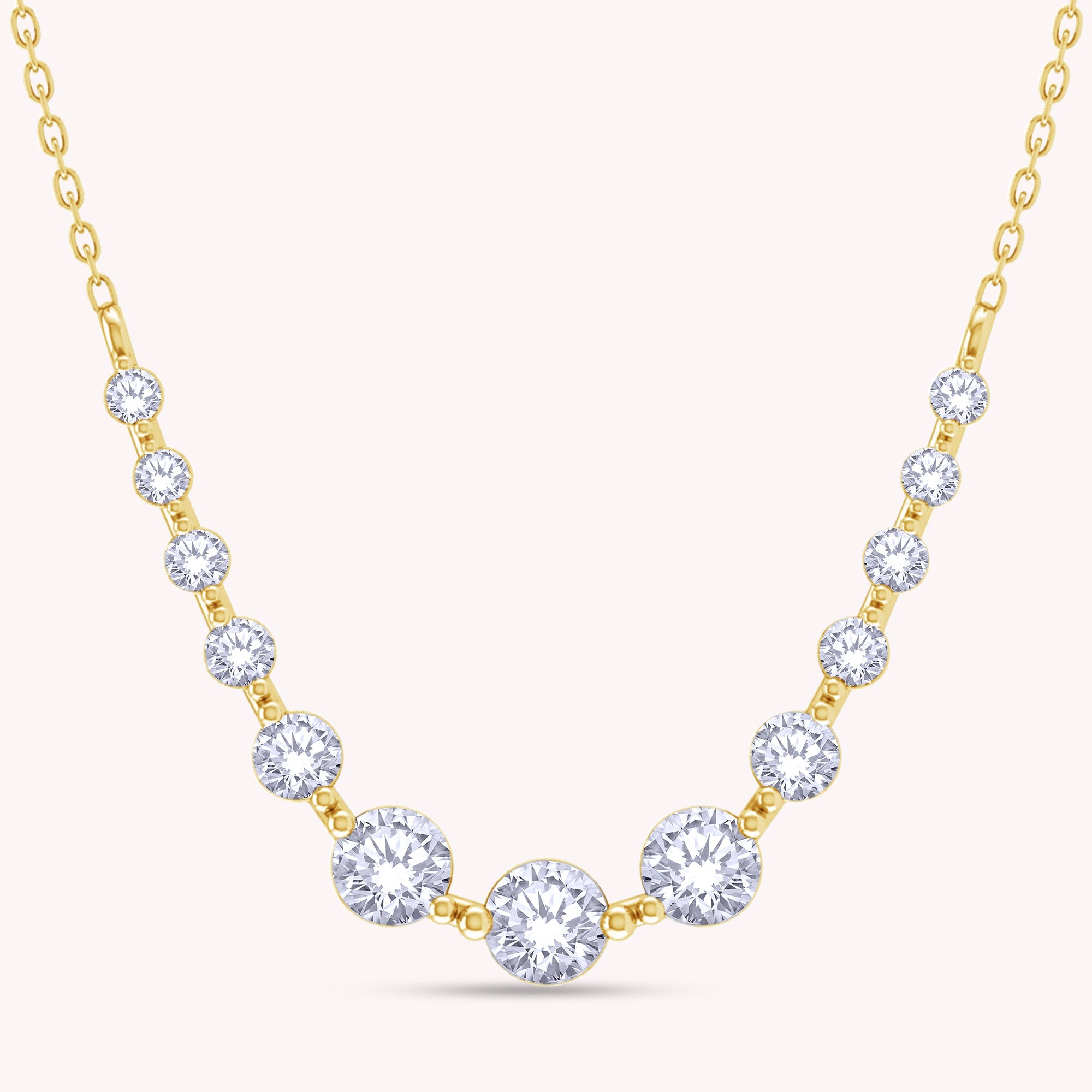 Multi Circle Starry Night Necklace