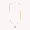 Round Shape Lab Grown Diamond Solitaire Pendant Necklace