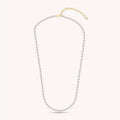 Georgian Necklace for Women Round Cut Lab Grown Diamond Necklace
