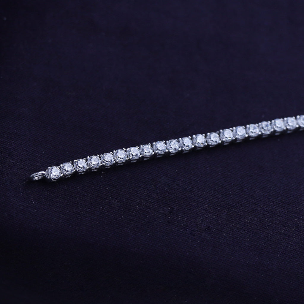 Tennis Bracelet For Women Round Cut Lab Grown Diamond Bracelet Gift For Her