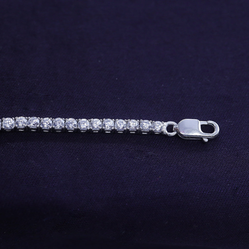 Tennis Bracelet For Women Round Cut Lab Grown Diamond Bracelet Gift For Her