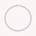 Lab Grown Diamond Georgian Tennis Bracelet