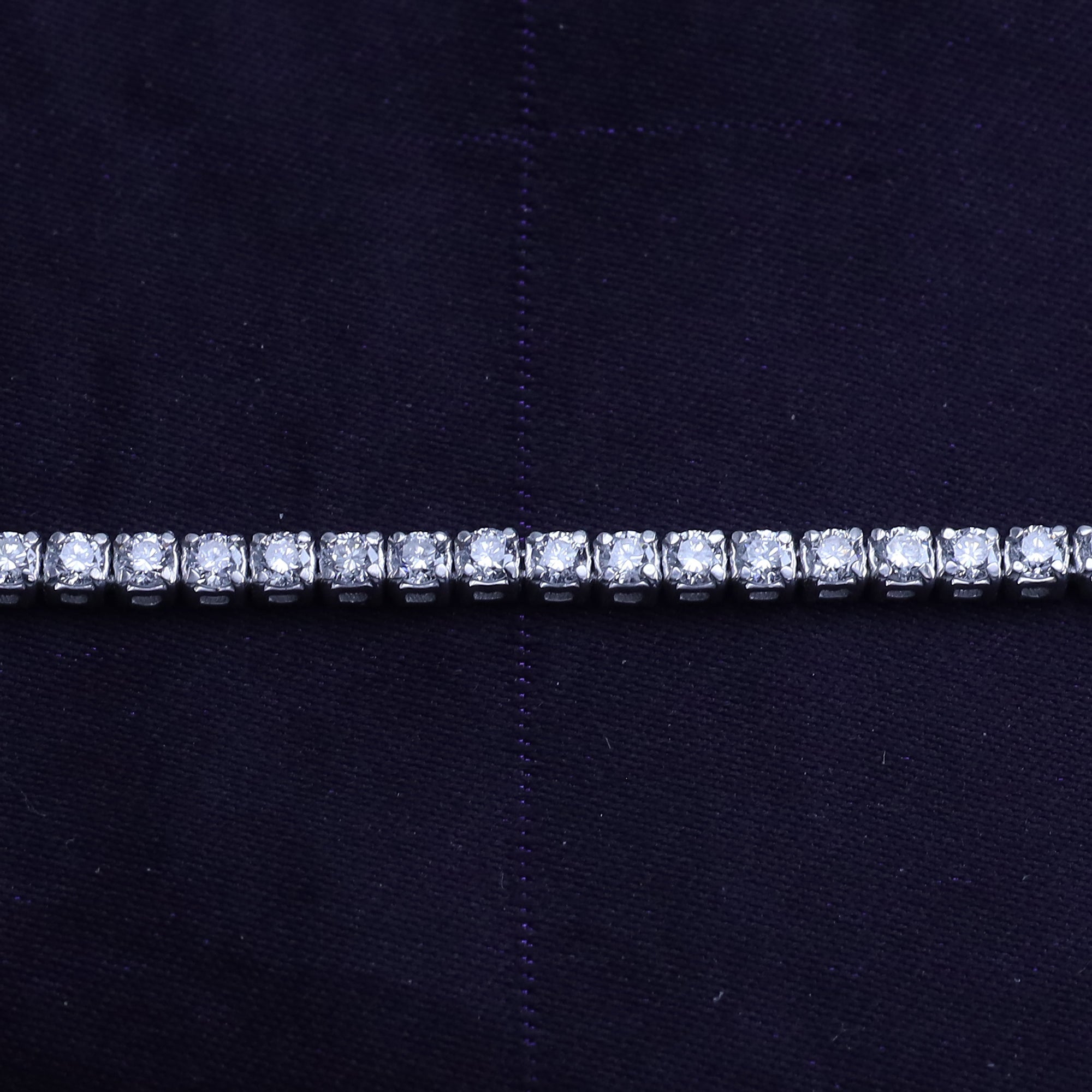 Tennis Bracelet For Women Round Cut Lab Grown Diamond Bracelet Gift For Her