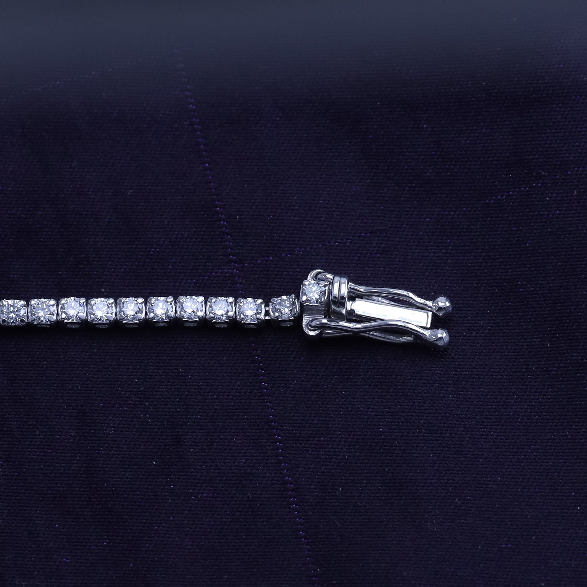 Tennis Bracelet For Women Round Cut Lab Grown Diamond Bracelet Gift For Her